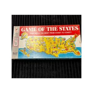 Game of The States MB #4920, 1975 Edition, Milton Bradley